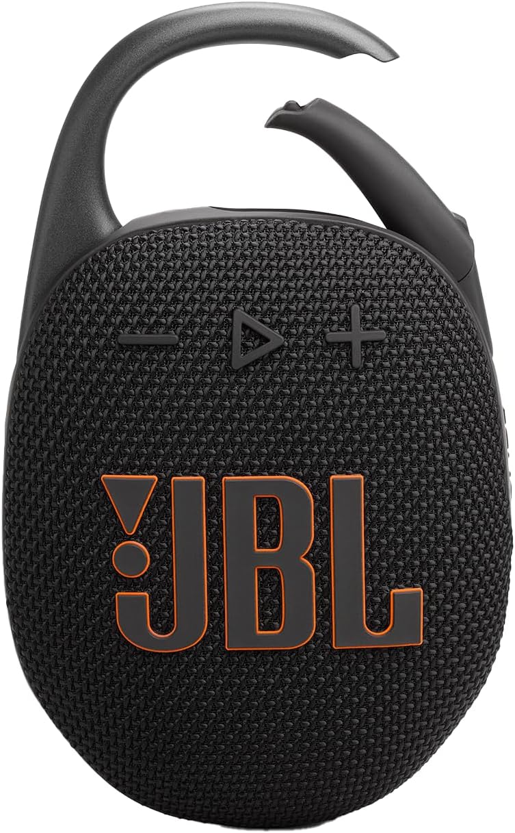 JBL Clip 5 Waterproof Bluetooth Speaker – Ultra-Portable, 12H Playtime, AURACAST (Multi-Speaker Connectivity), JBLCLIP5SQUAD, Squad